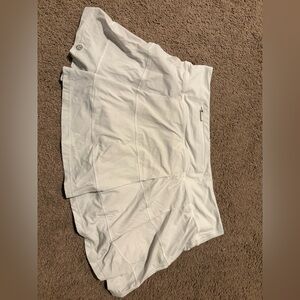 Lulu lemon skirt with shorts underneath